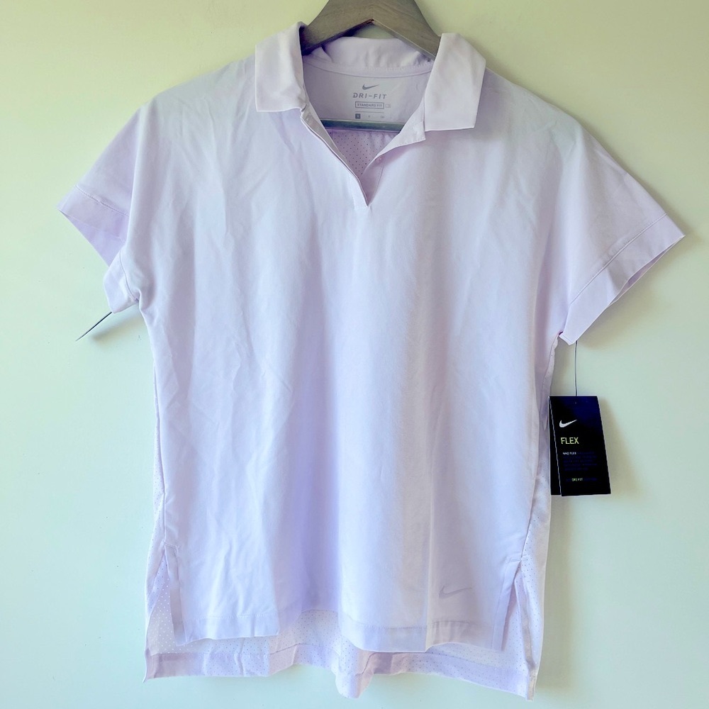 Nike Golf Polo, Dri Fit Flex Standard Fit Women’s Size Small